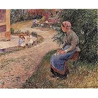 絵画　壁掛け　美術品　カミーユ・ピサロ ピサロ 絵画 カミーユ・ピサロ 牡丹の花束 4号 立体複製名画 額